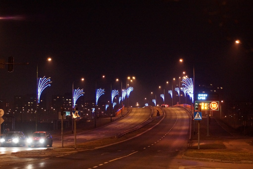 Świąteczna iluminacja Legnicy