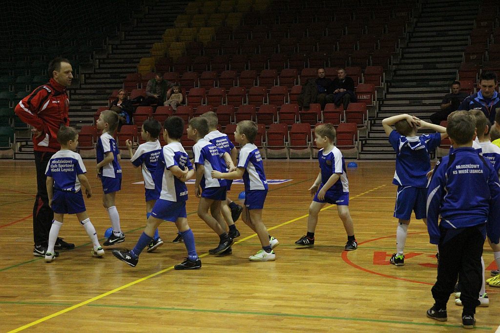 Najmłodsi adepci futbolu trenują przy Lotniczej