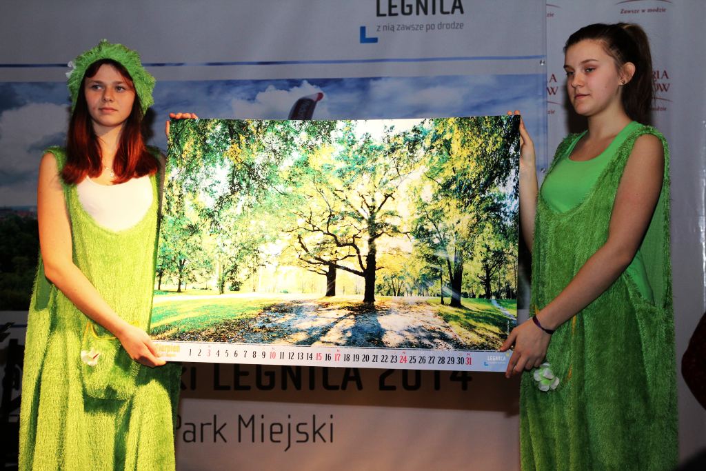 Cztery pory roku w Parku Miejskim