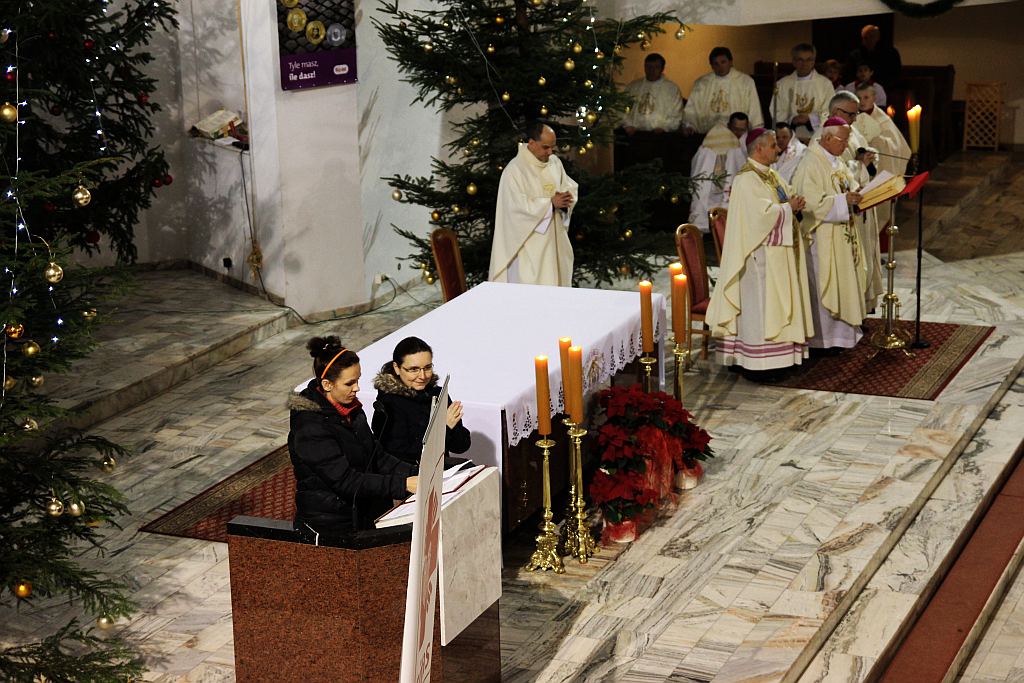 Spotkanie opłatkowe osób niepełnosprawnych