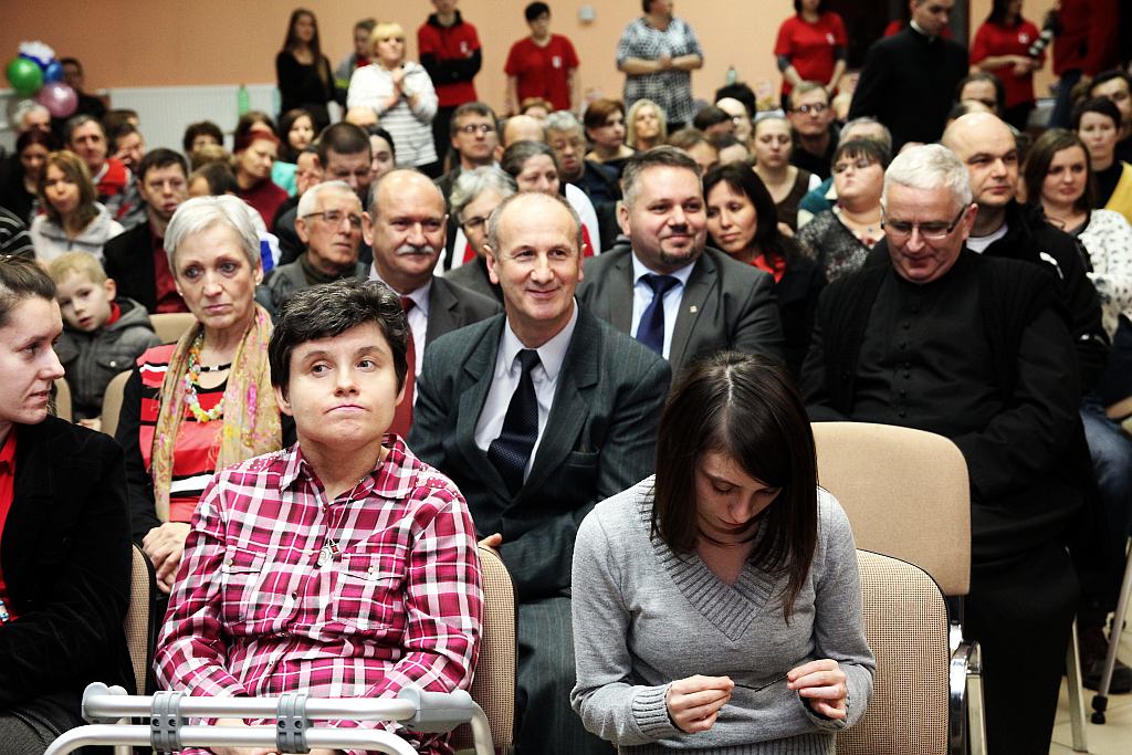 Spotkanie opłatkowe osób niepełnosprawnych