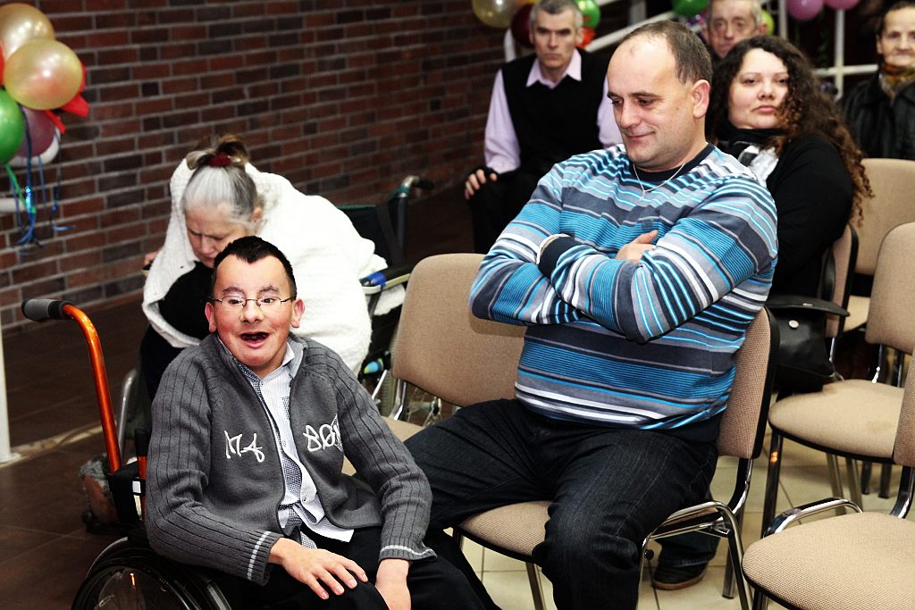 Spotkanie opłatkowe osób niepełnosprawnych