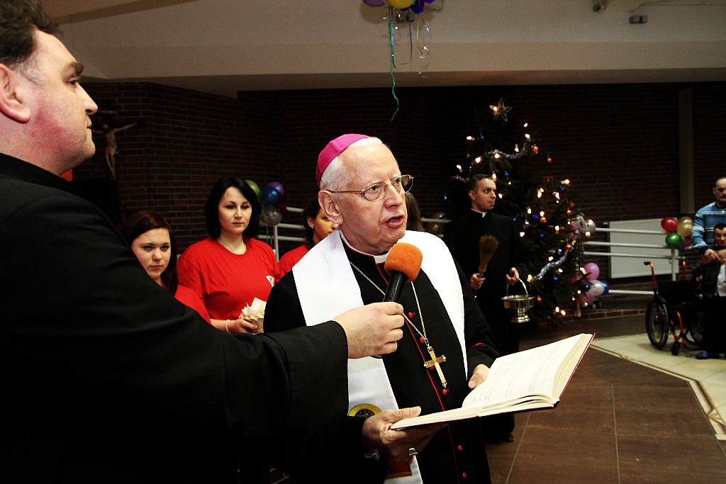 Spotkanie opłatkowe osób niepełnosprawnych