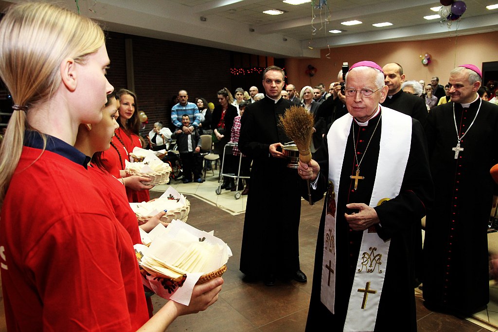 Spotkanie opłatkowe osób niepełnosprawnych