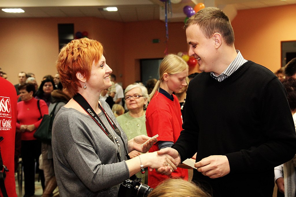 Spotkanie opłatkowe osób niepełnosprawnych