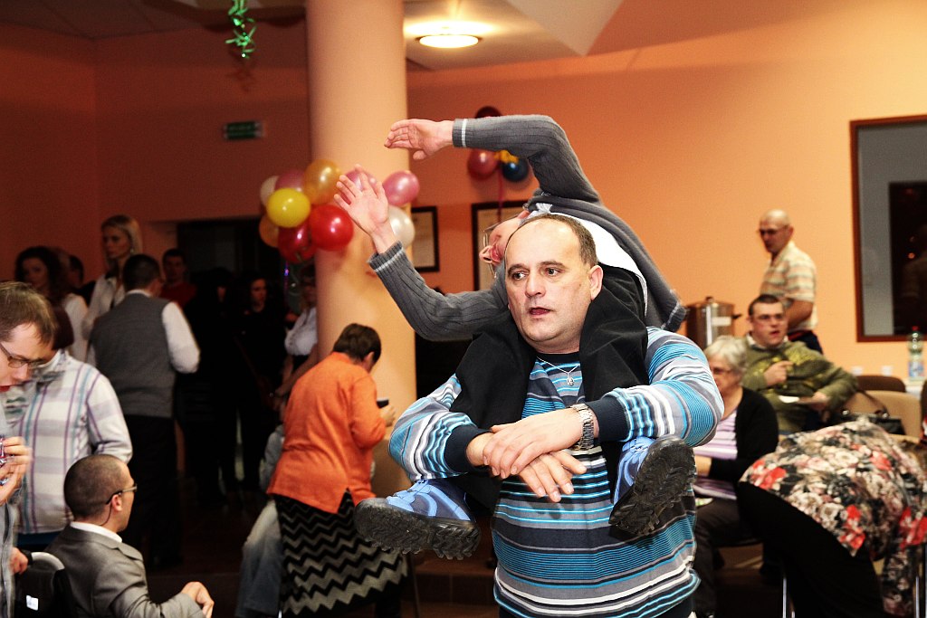 Spotkanie opłatkowe osób niepełnosprawnych