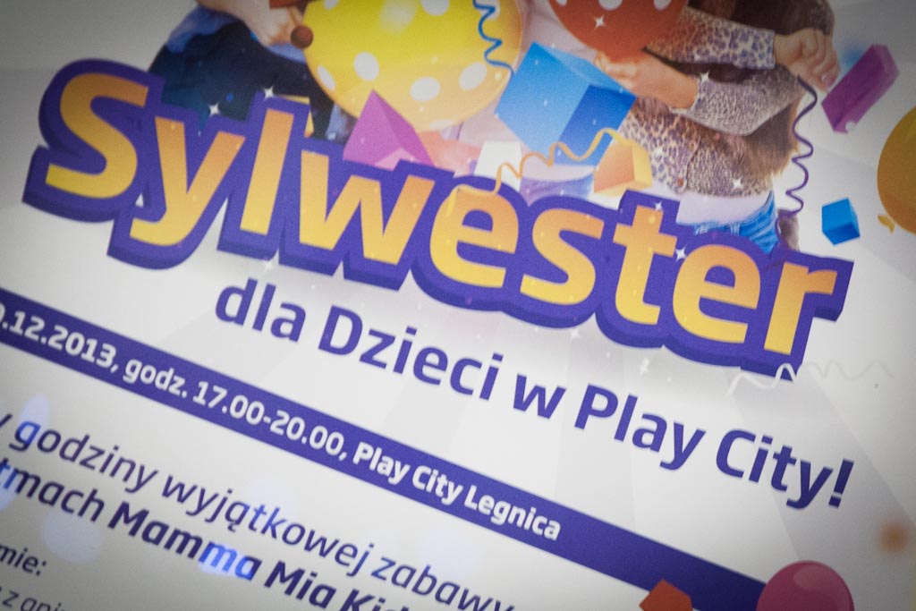 Najmłodsi świętowali Sylwestra w Play City