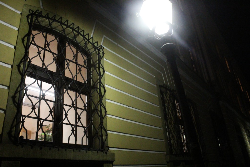 Akademia Rycerska nocą