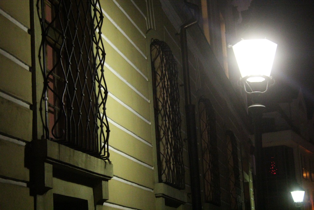 Akademia Rycerska nocą