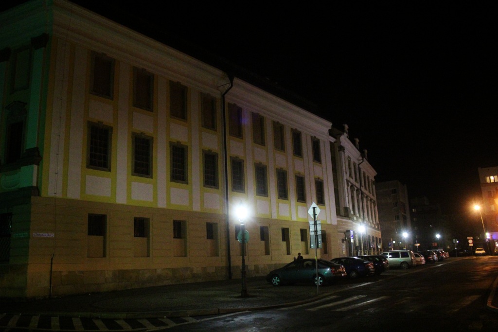 Akademia Rycerska nocą