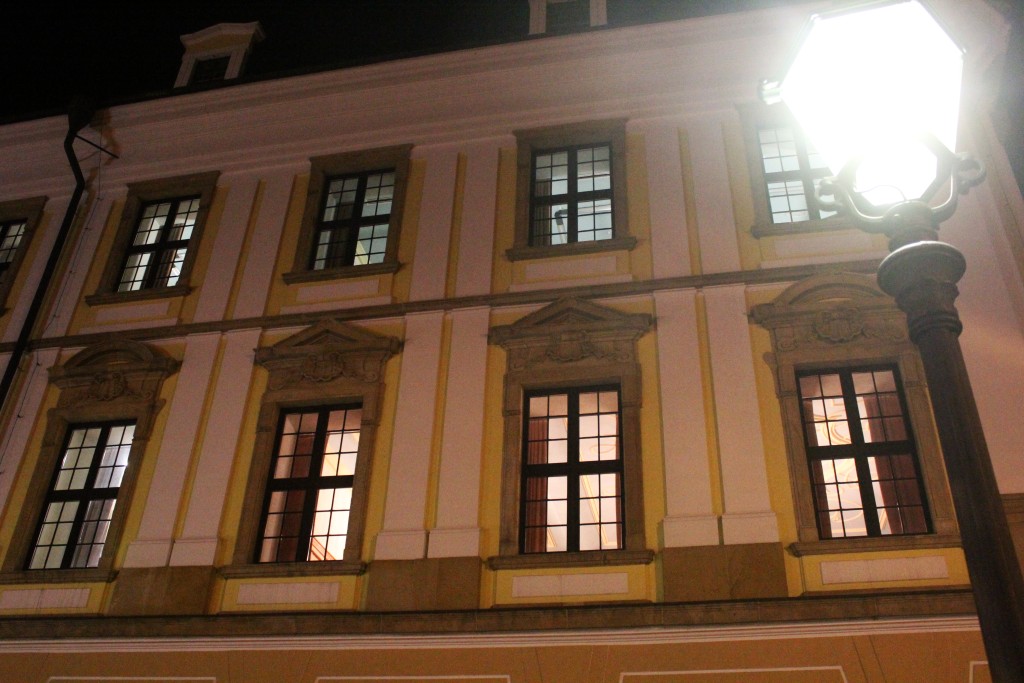 Akademia Rycerska nocą