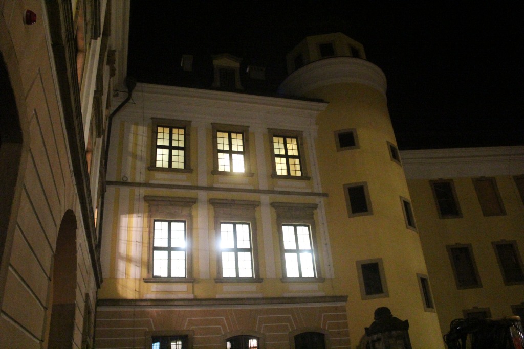 Akademia Rycerska nocą