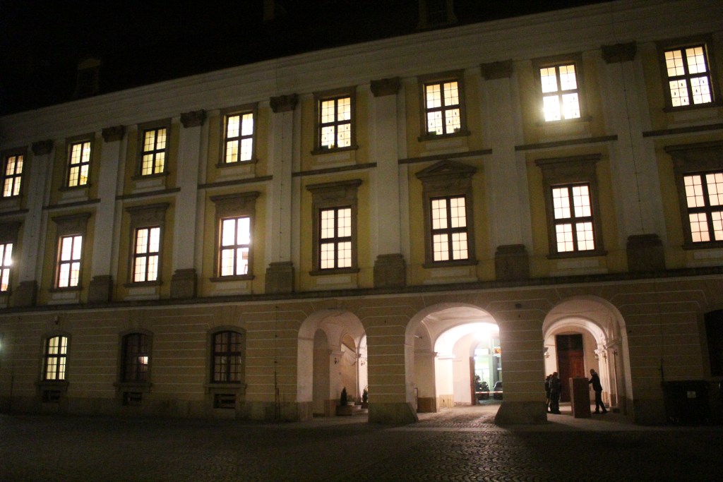Akademia Rycerska nocą