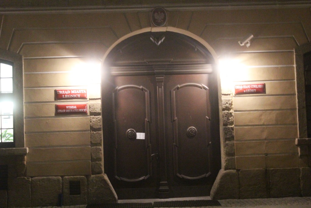 Akademia Rycerska nocą