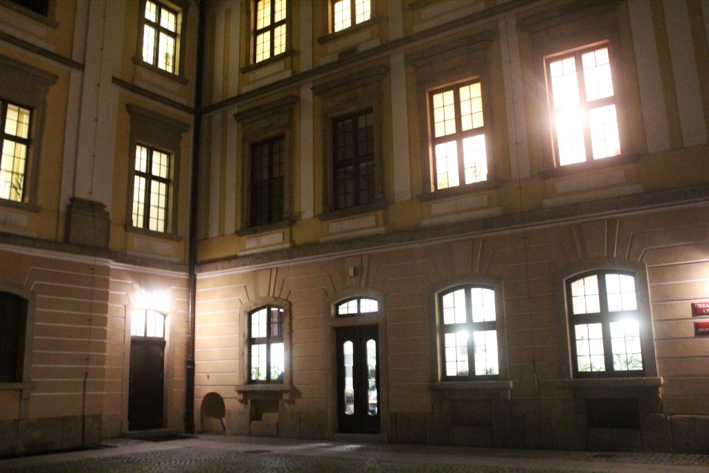 Akademia Rycerska nocą