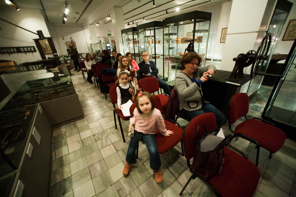 Skrzypkowie koncertowali w Muzeum Miedzi