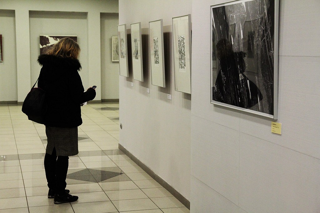 Grafiki z Konkursu im. Gielniaka w Galerii Sztuk