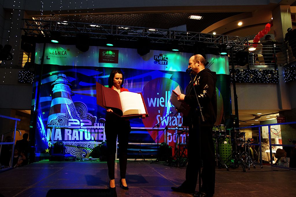 WOŚP: Wielkie granie w Galerii Piastów cz1