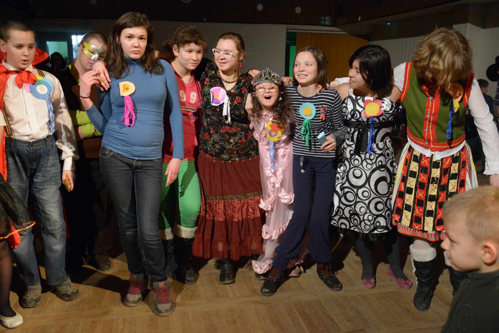 Bal karnawałowy na „prawdziwej” sali balowej
