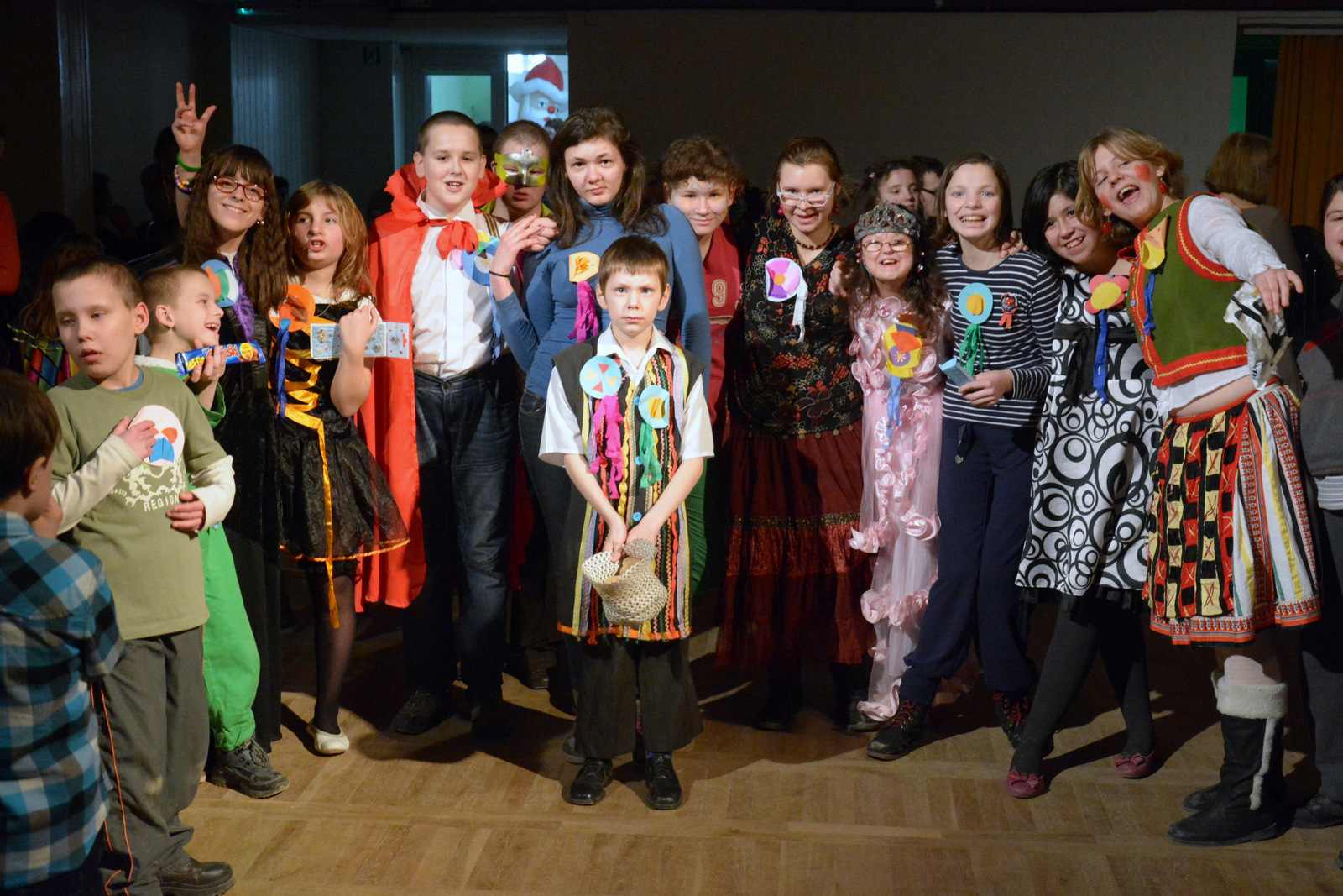 Bal karnawałowy na „prawdziwej” sali balowej