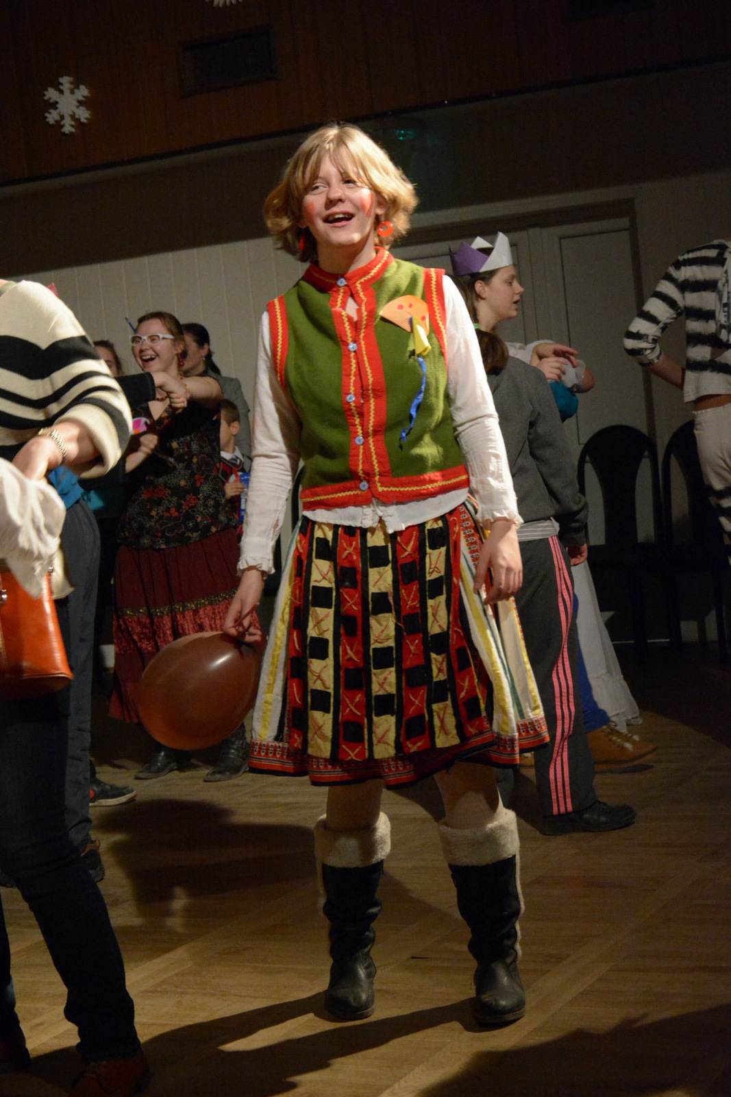 Bal karnawałowy na „prawdziwej” sali balowej