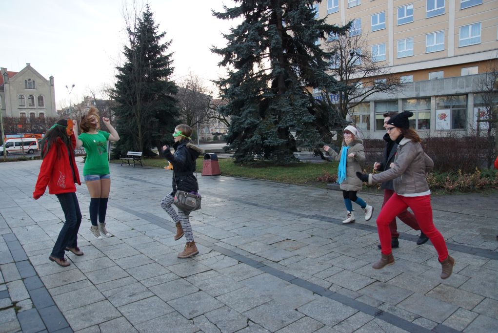 Flash mob w Legnicy