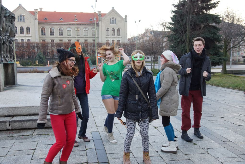 Flash mob w Legnicy