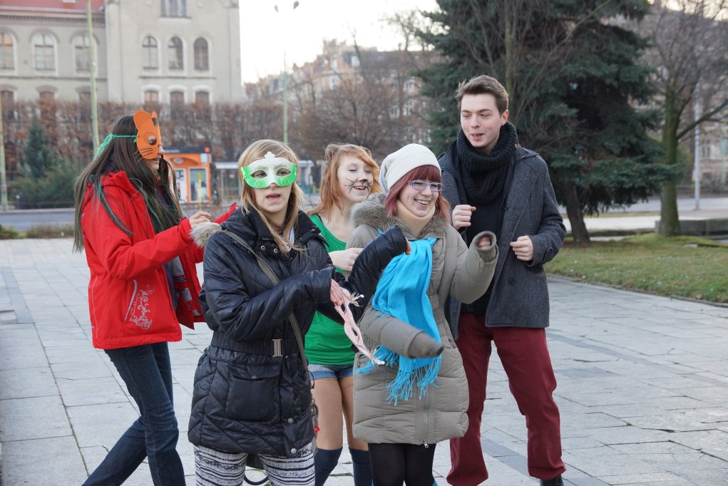 Flash mob w Legnicy