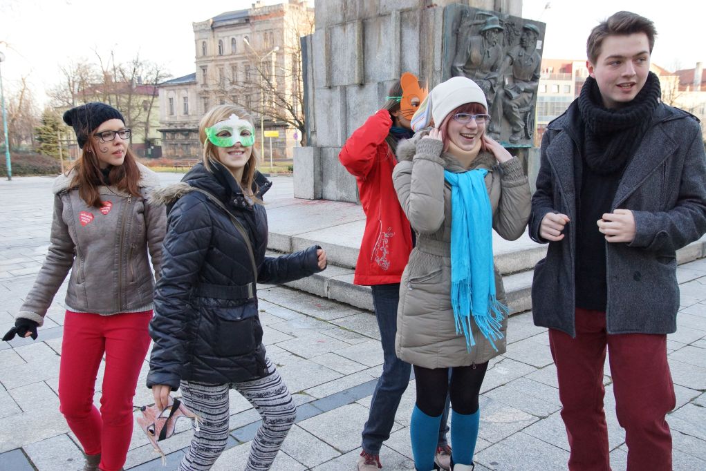 Flash mob w Legnicy