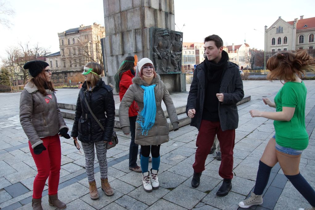 Flash mob w Legnicy