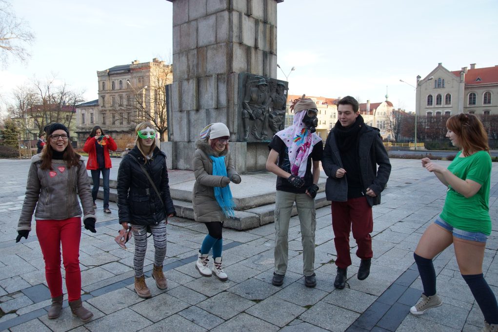 Flash mob w Legnicy