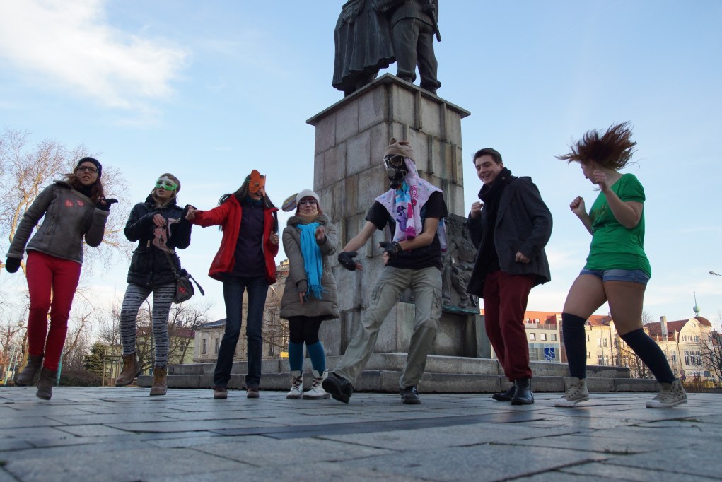 Flash mob w Legnicy
