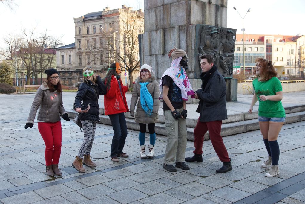 Flash mob w Legnicy