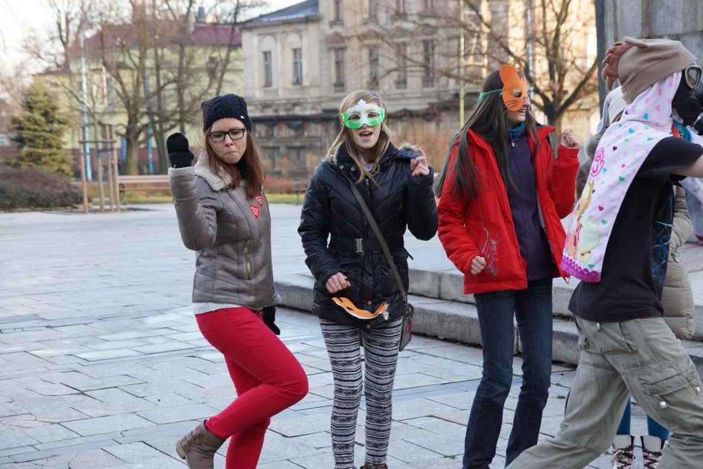 Flash mob w Legnicy