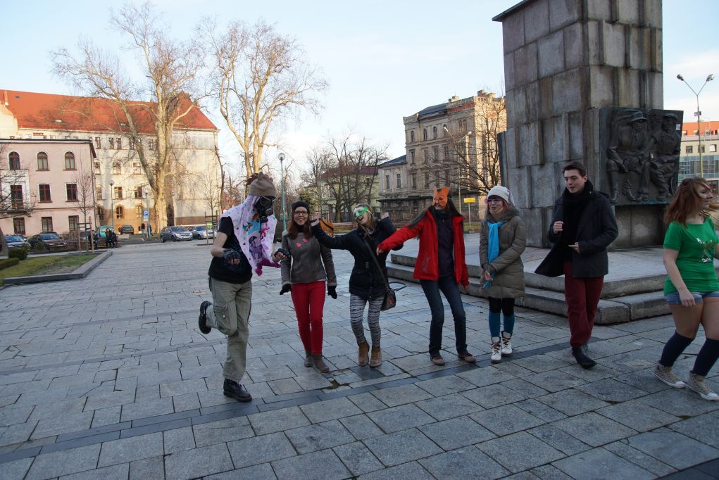 Flash mob w Legnicy