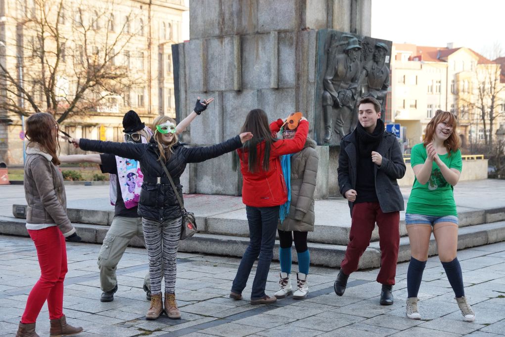 Flash mob w Legnicy