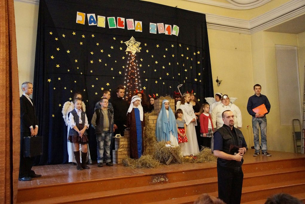 Jasełka w kościele św. Jana Chrzciciela