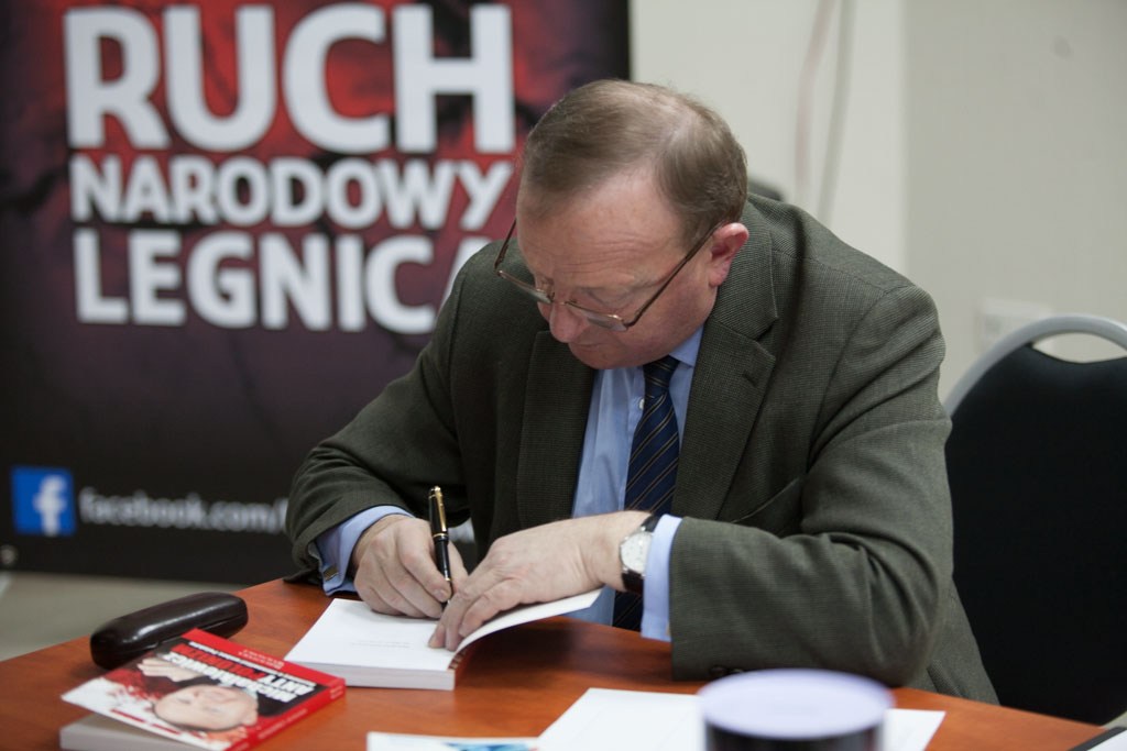 Michalkiewicz w Legnicy o wrogości wobec Polaków