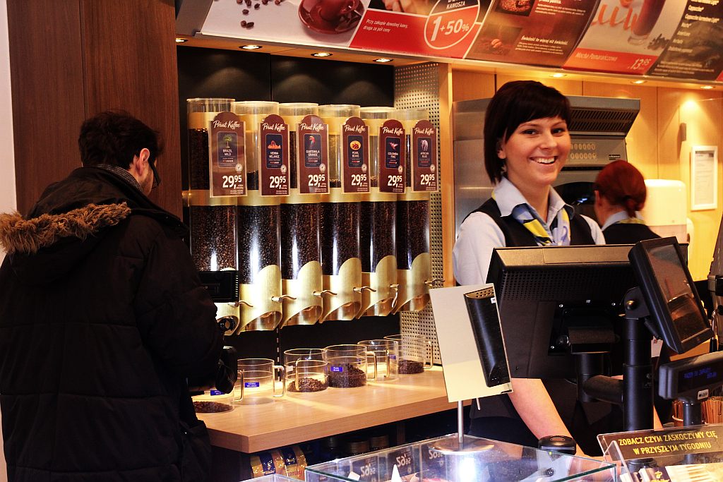 Mistrzowie Polski Latte Art serwowali legniczanom kawę