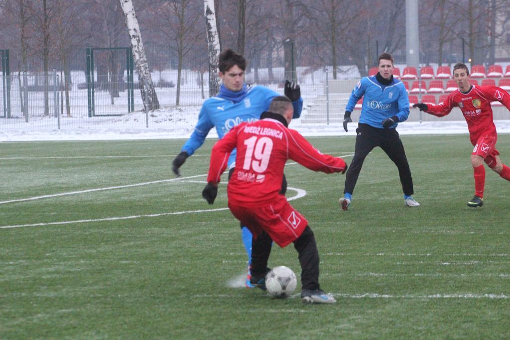 Sparing: Miedź Legnica CLJ - Lech Poznań CLJ 1:5