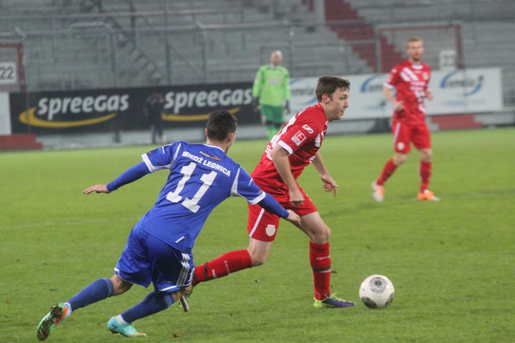Miedź bez energii. Porażka w Cottbus!