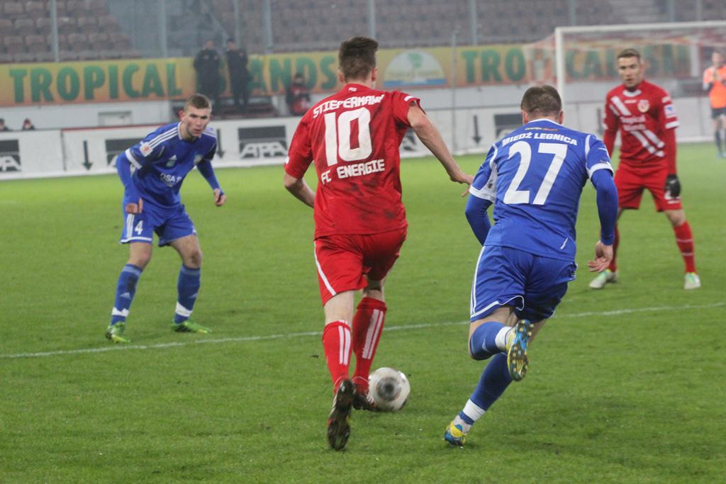 Miedź bez energii. Porażka w Cottbus!