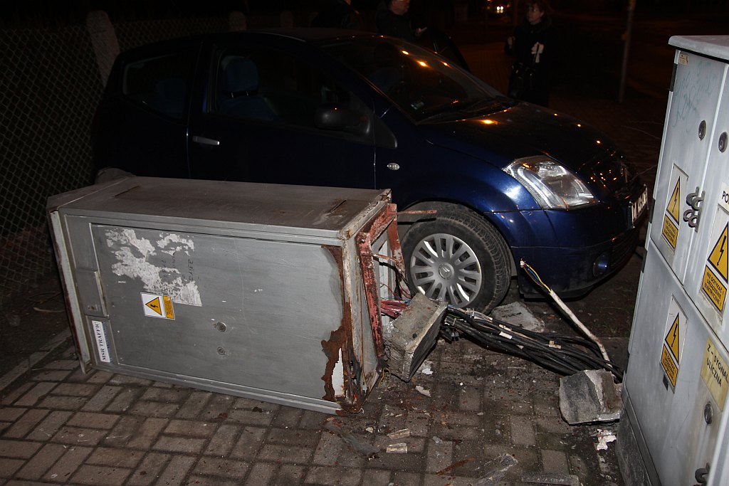 Kolizja drogowa na ulicy Wrocławskiej