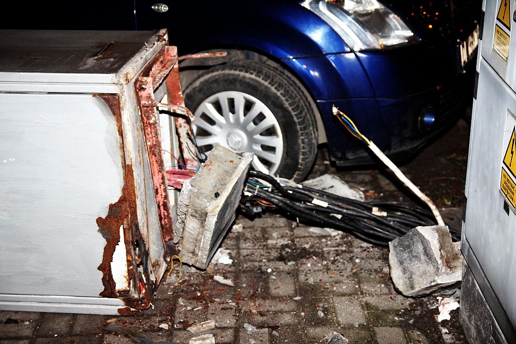 Kolizja drogowa na ulicy Wrocławskiej