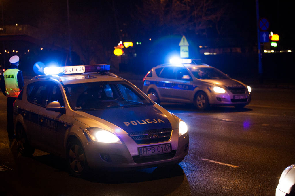 Kolizja na Piłsudskiego. Ruch odbywa się jednym pasem 

