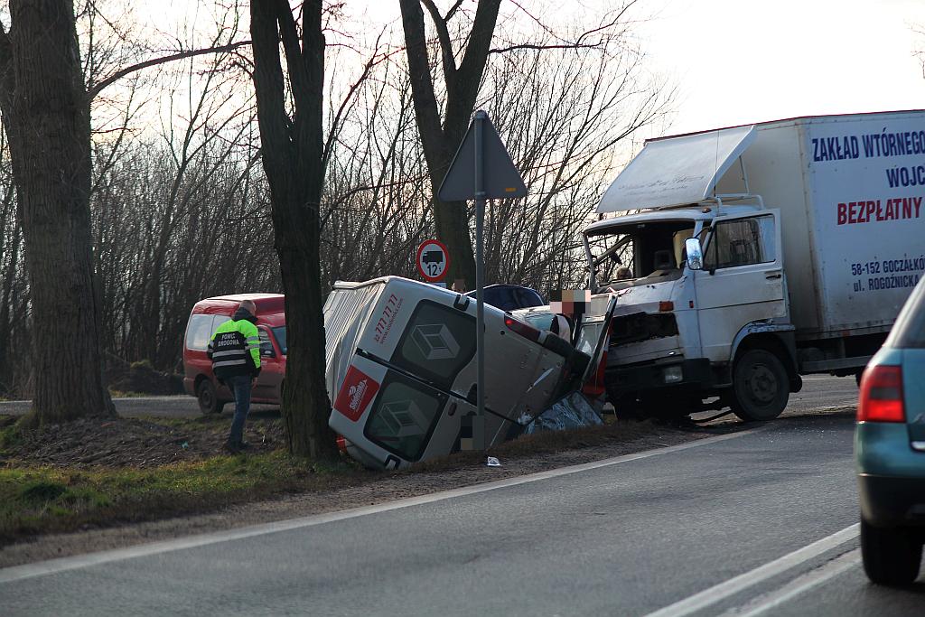 Wypadek w Nowej Wsi Legnickiej