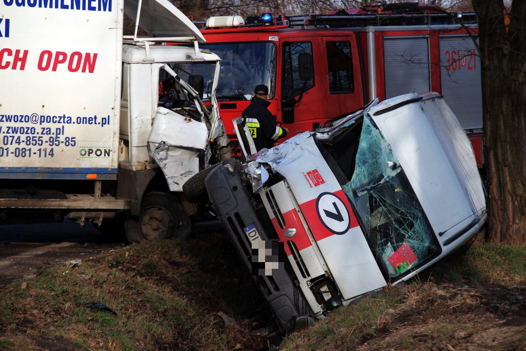 Wypadek w Nowej Wsi Legnickiej