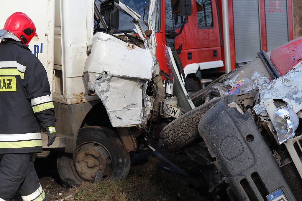 Wypadek w Nowej Wsi Legnickiej