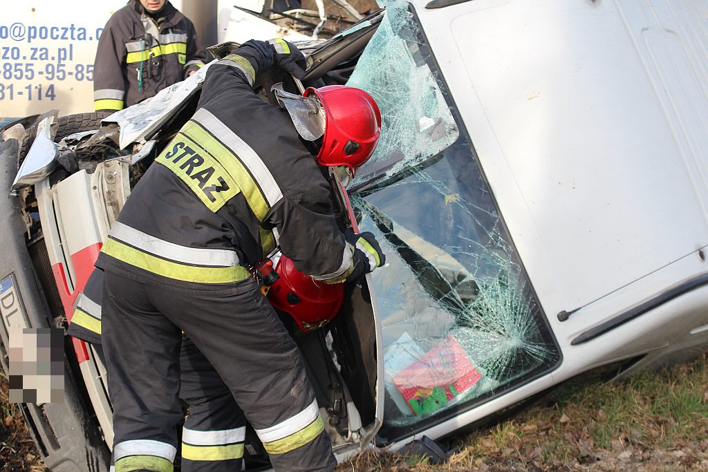 Wypadek w Nowej Wsi Legnickiej