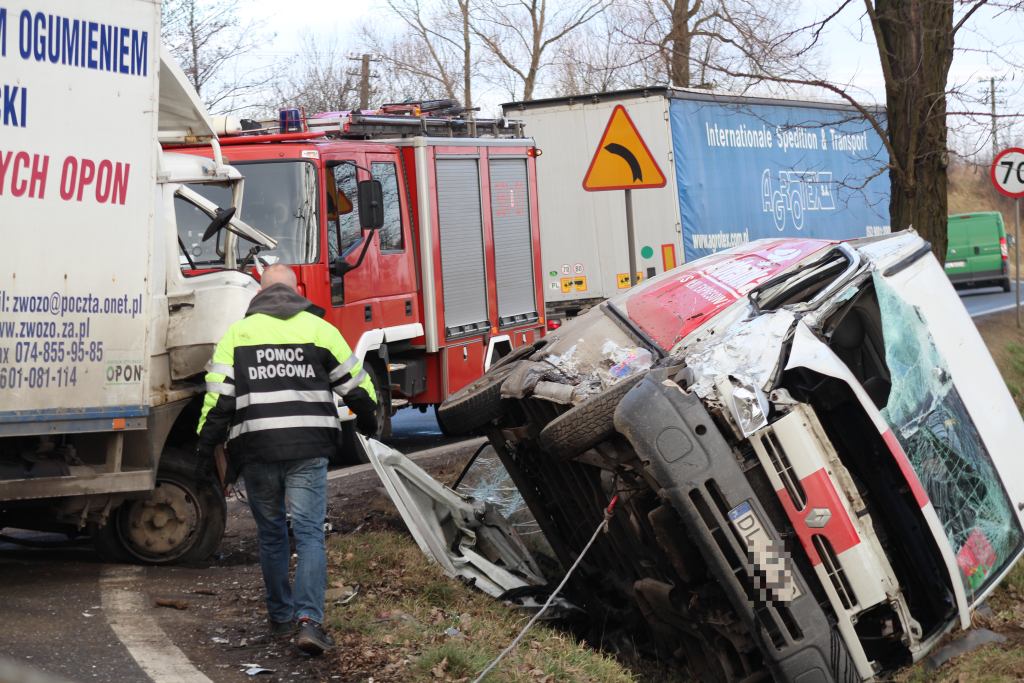 Wypadek w Nowej Wsi Legnickiej